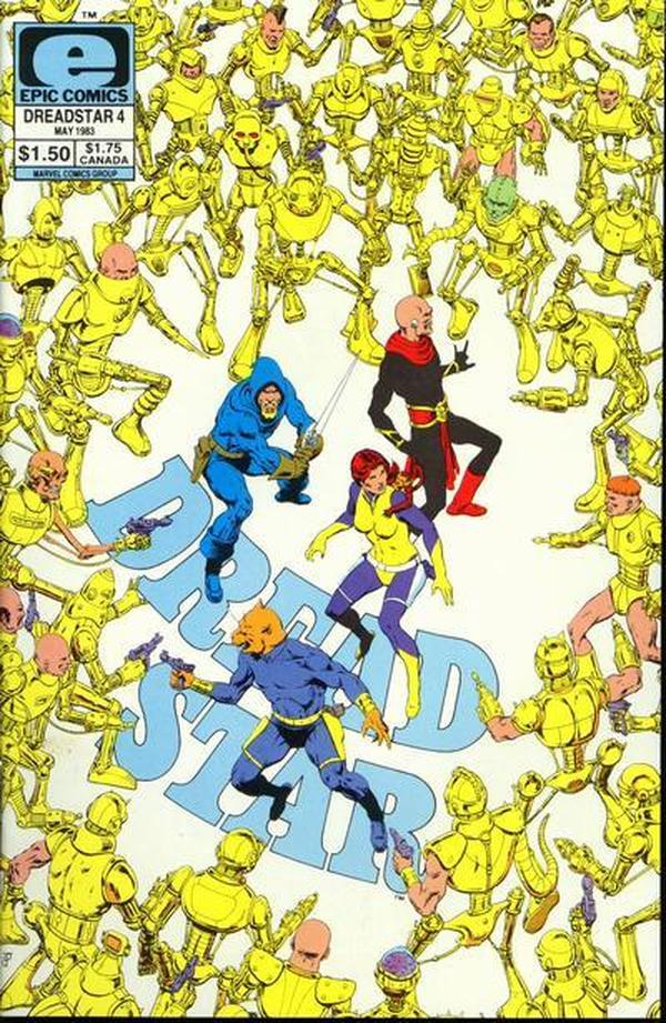 Dreadstar #4 cover