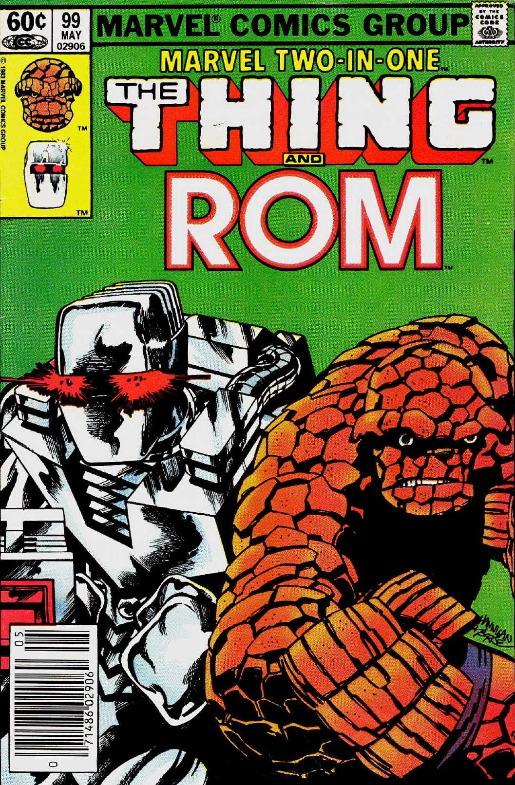 Marvel Two-in-One #99 cover