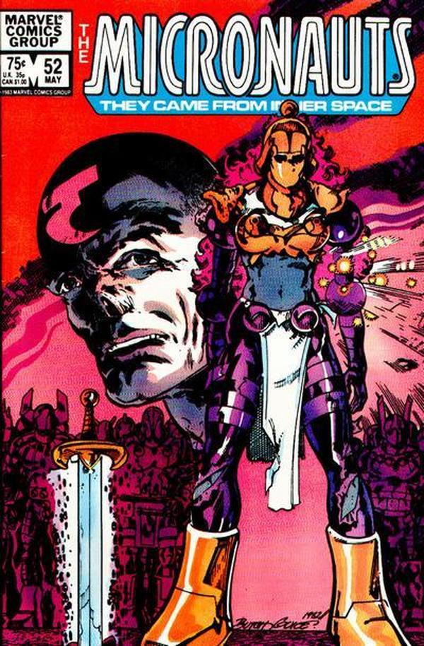 Micronauts #52 cover