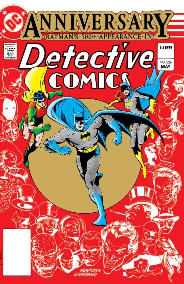 Detective Comics #526 cover