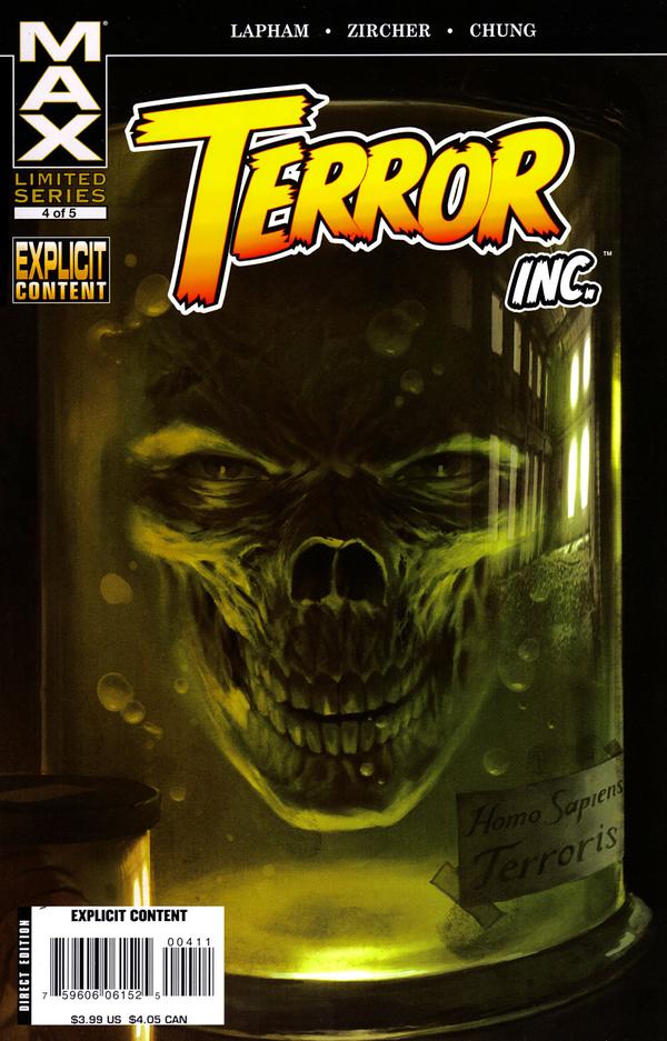 Terror, Inc. #4 cover