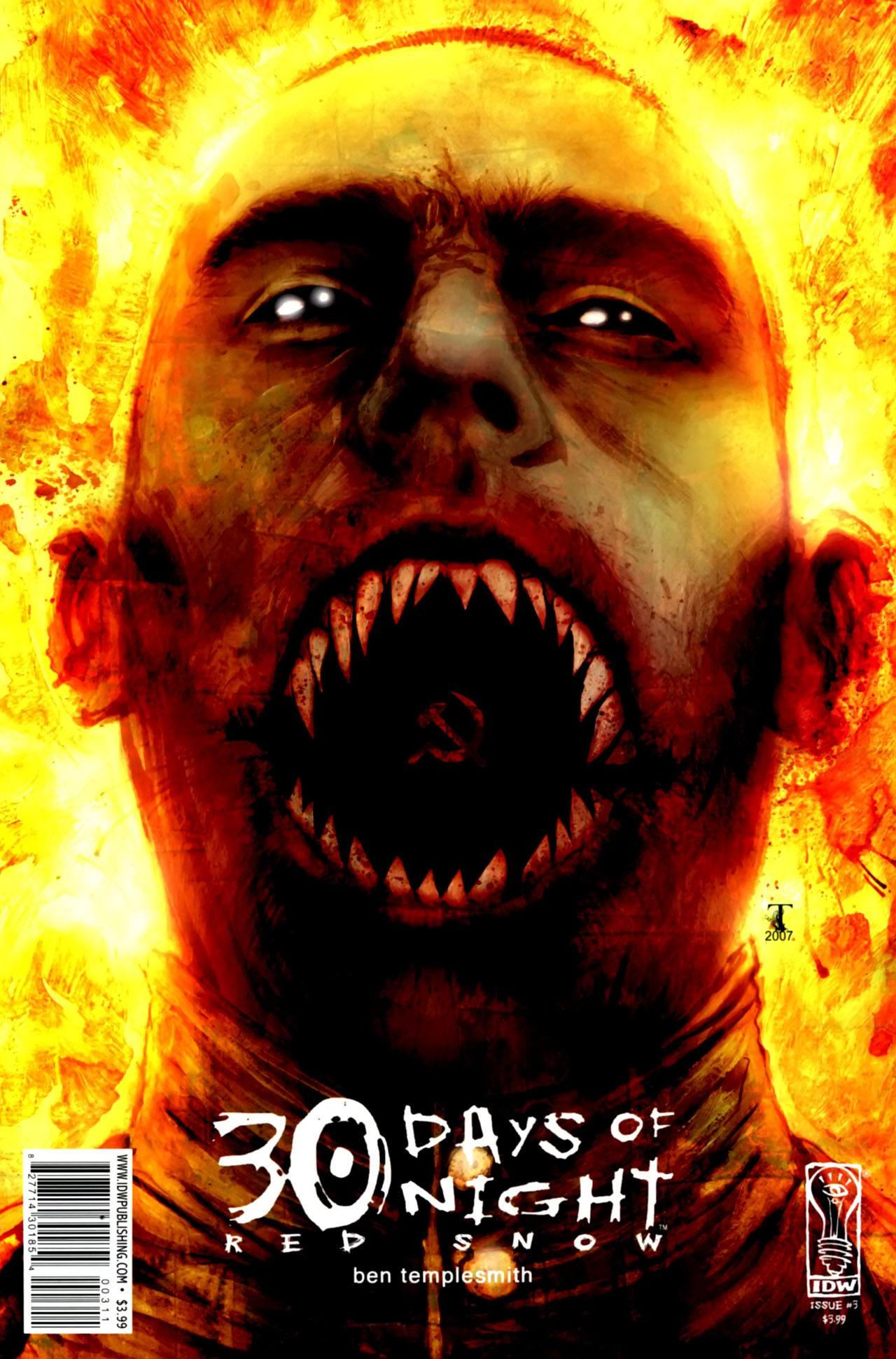 30 Days of Night: Red Snow #3 cover