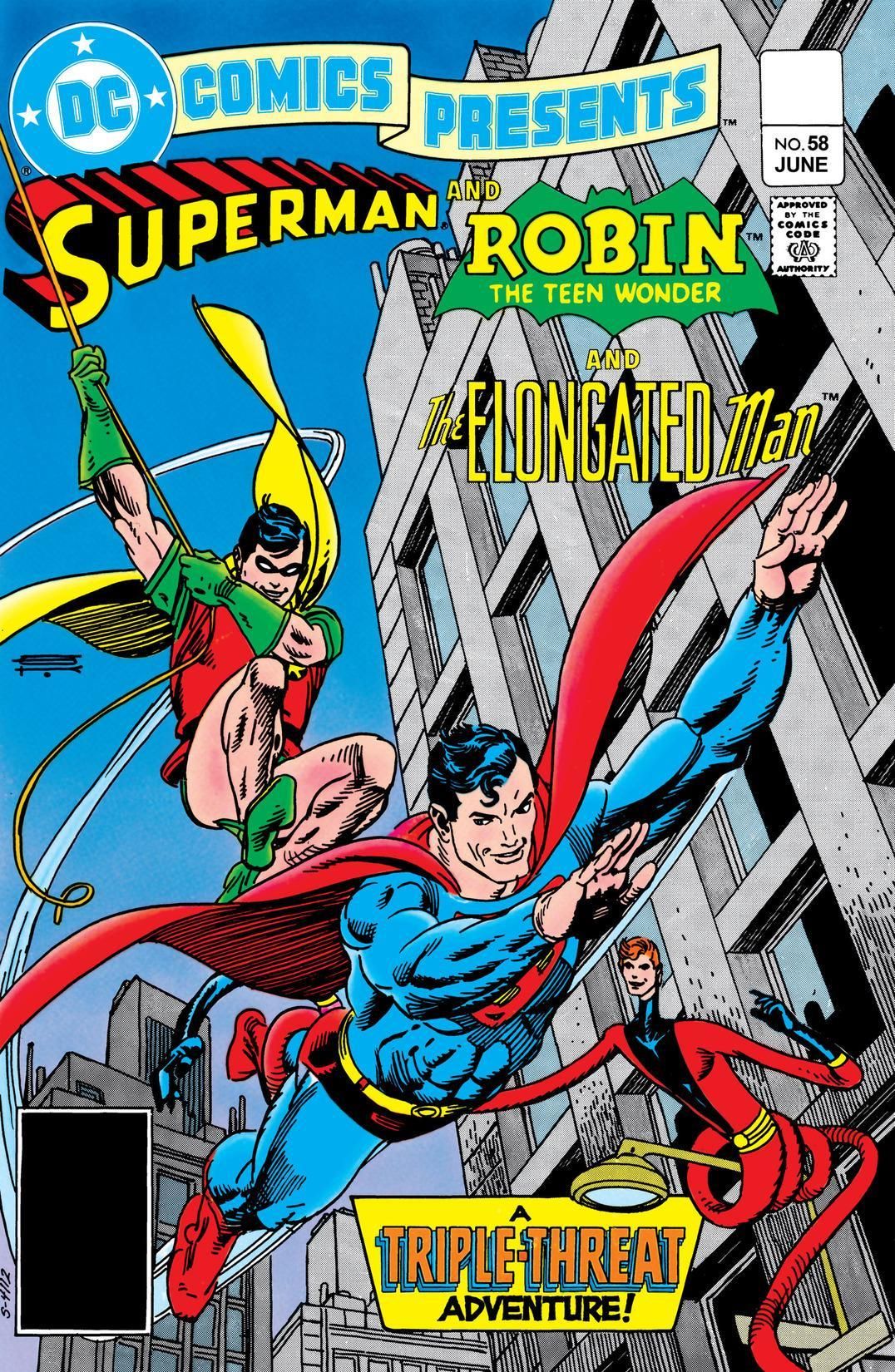 DC Comics Presents #58 cover