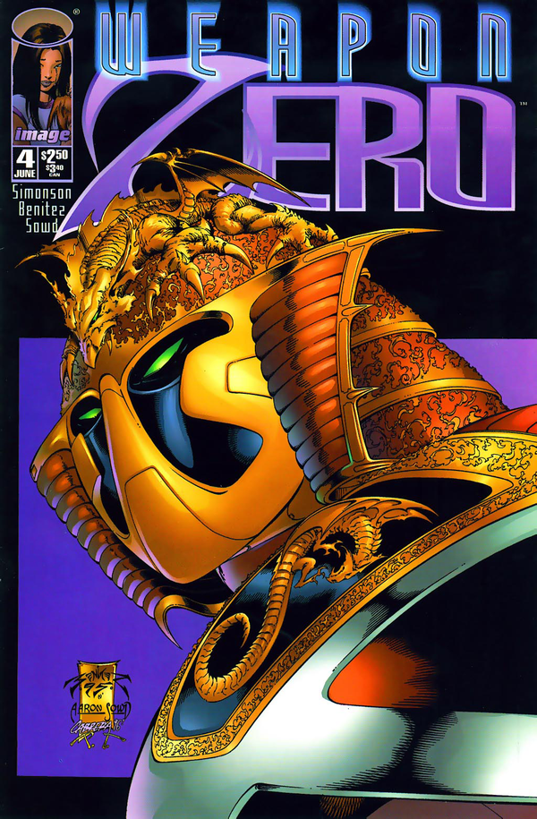 Weapon Zero #4 cover