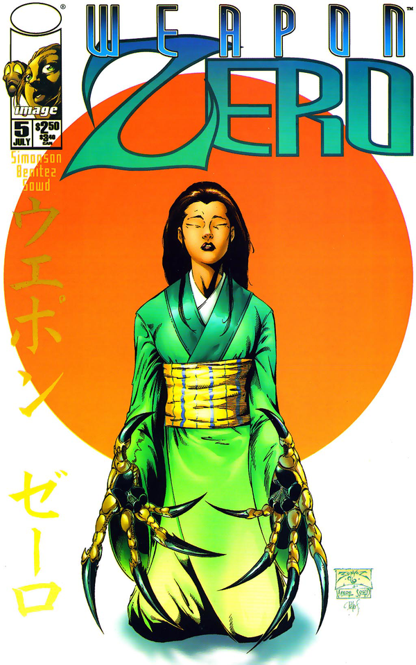 Weapon Zero #5 cover