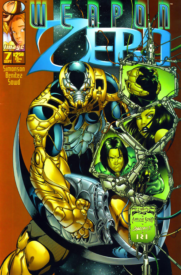 Weapon Zero #7 cover