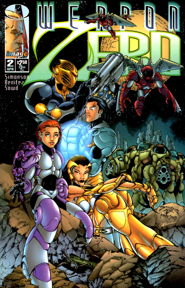 Weapon Zero #2 cover