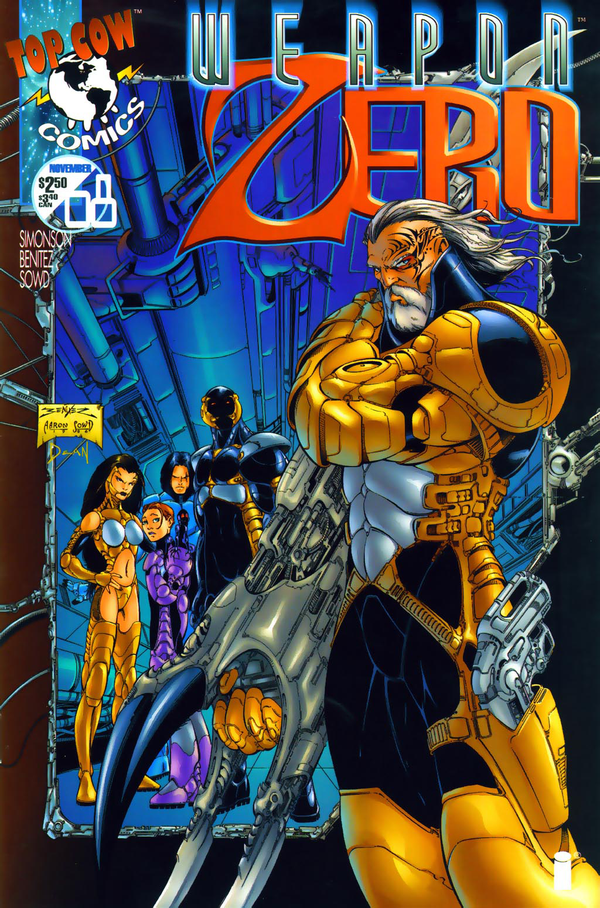 Weapon Zero #8 cover