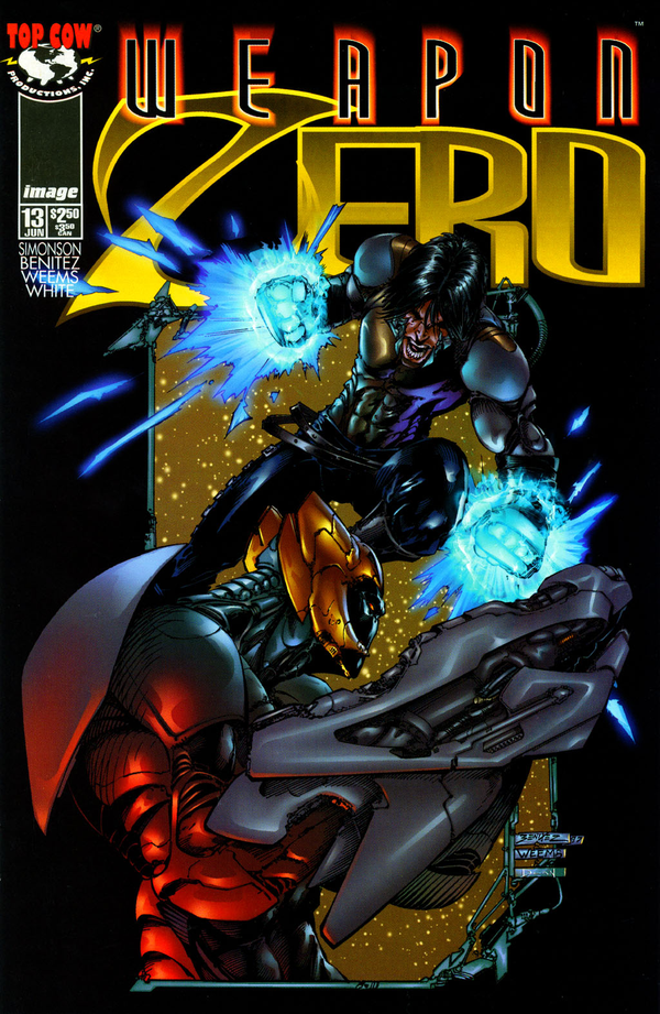 Weapon Zero #13 cover
