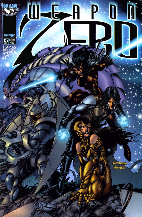 Weapon Zero #15 cover