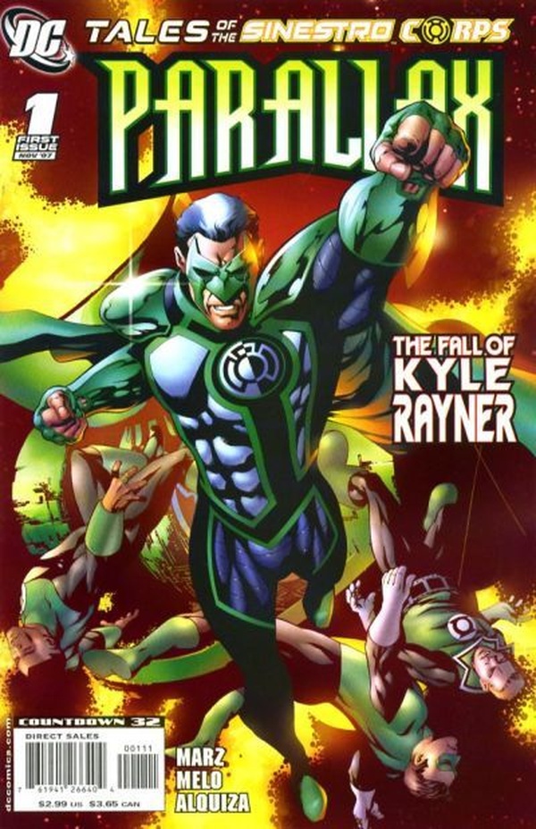 Tales of the Sinestro Corps: Parallax #1 cover