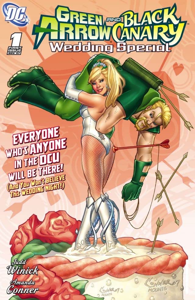 Green Arrow / Black Canary Wedding Special #1 cover