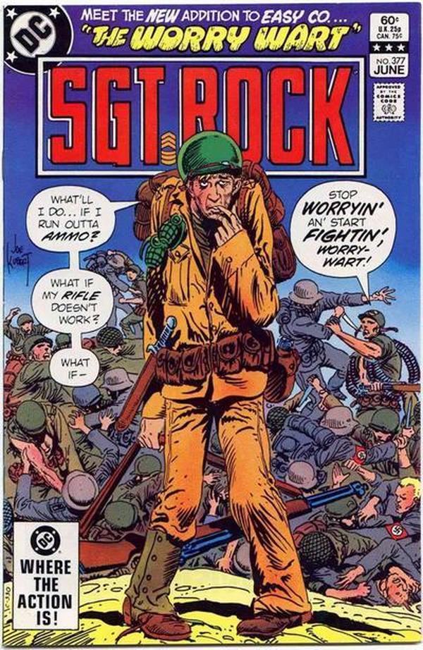 Sgt. Rock #377 cover