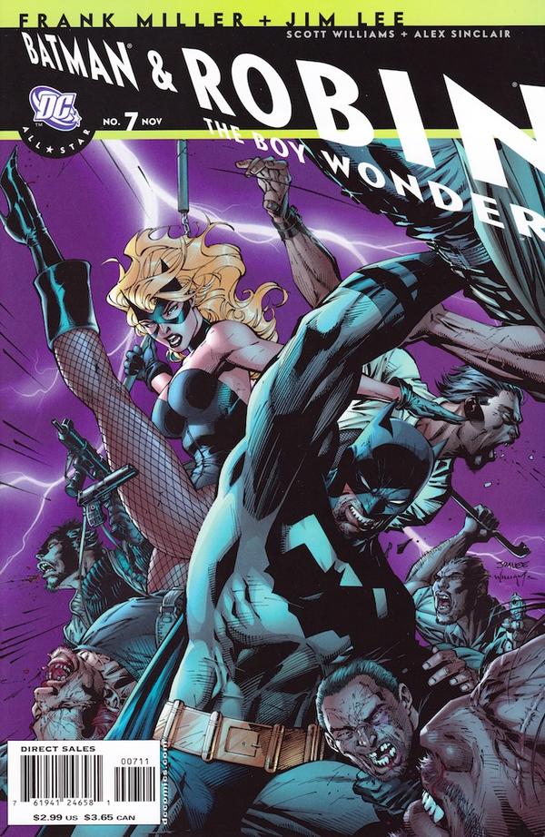 All Star Batman & Robin, the Boy Wonder #7 cover