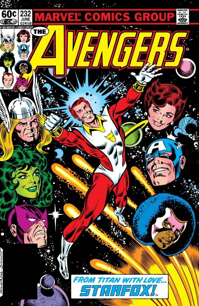 The Avengers #232 cover