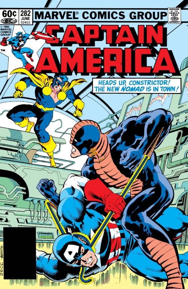 Captain America #282 cover