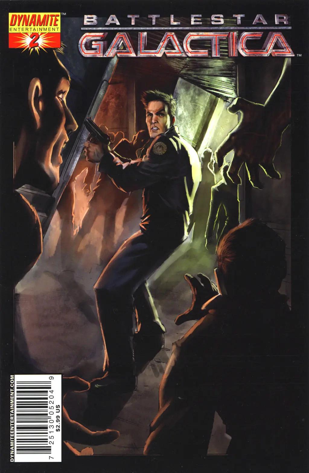 Battlestar Galactica #2 cover