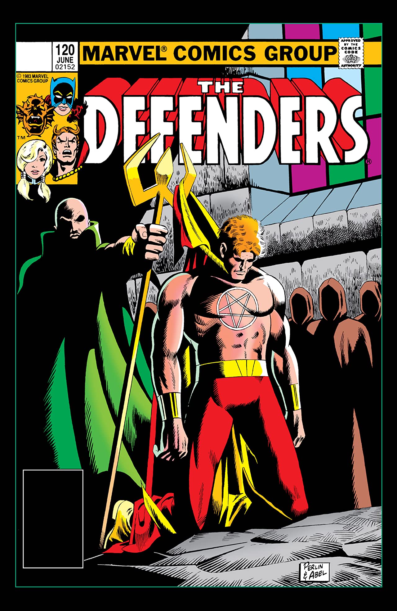 The Defenders #120 cover