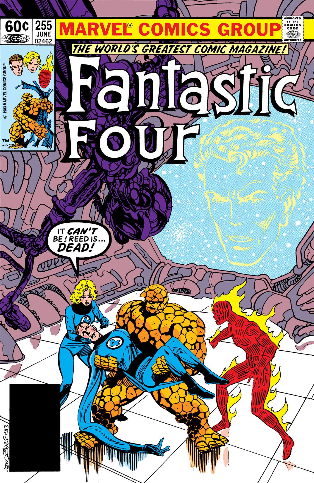 Fantastic Four #255 cover