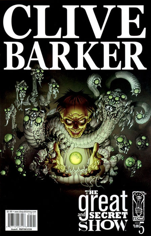 Clive Barker's The Great and Secret Show #5 cover