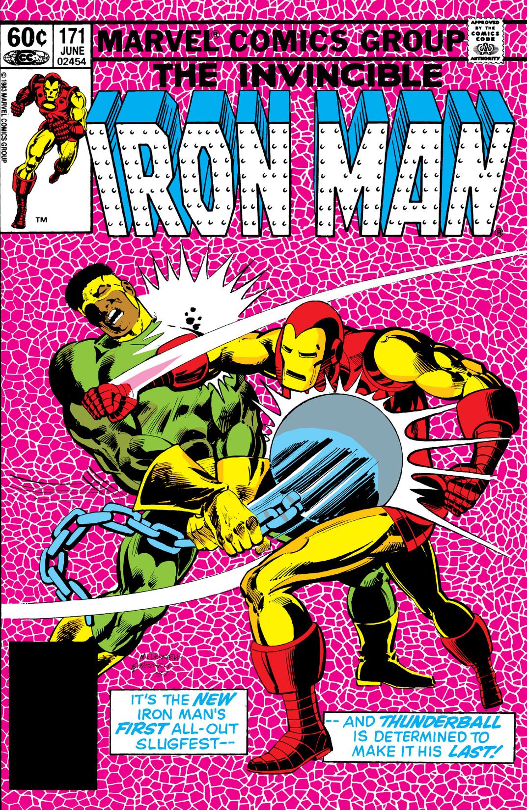 Iron Man #171 cover