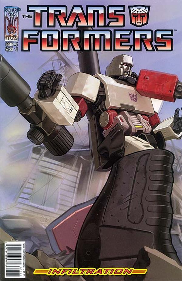 The Transformers: Infiltration #5 cover