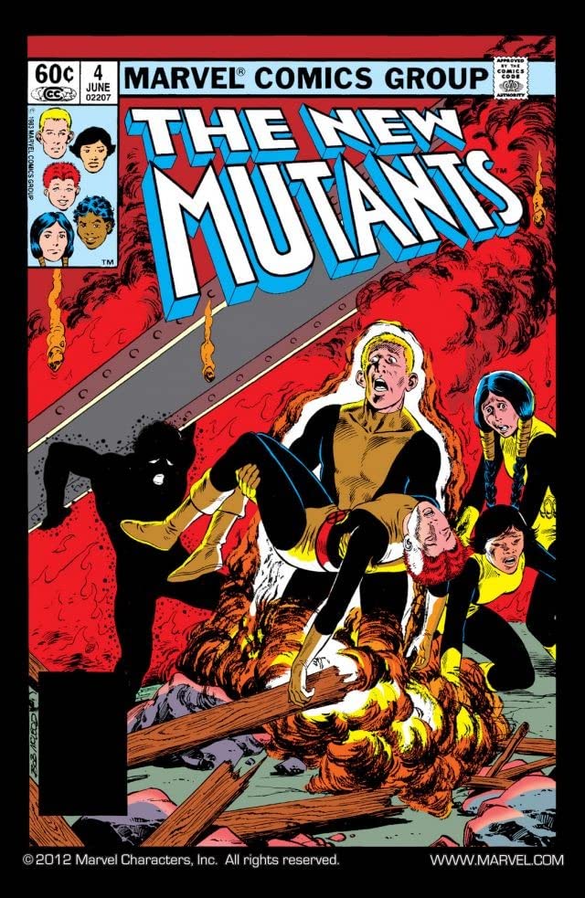 The New Mutants #4 cover