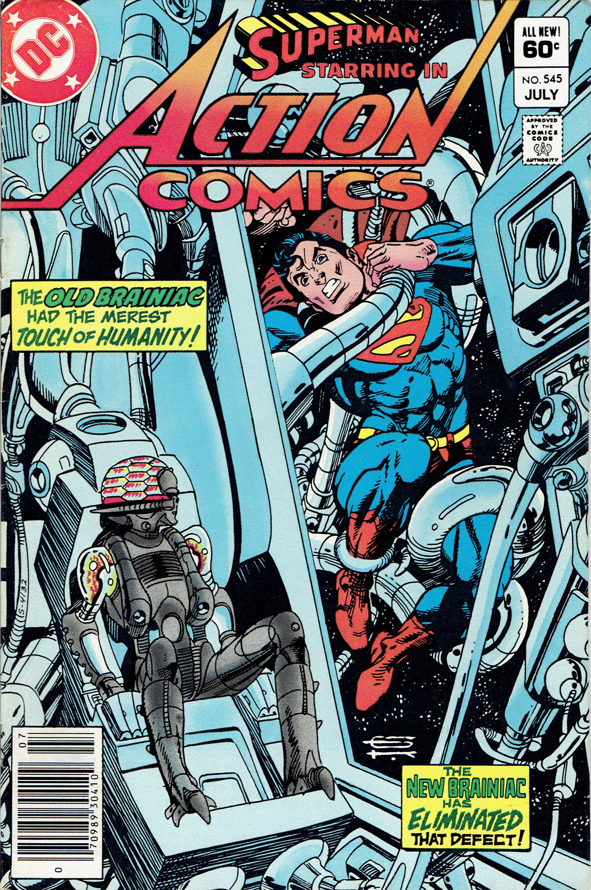 Action Comics #545 cover