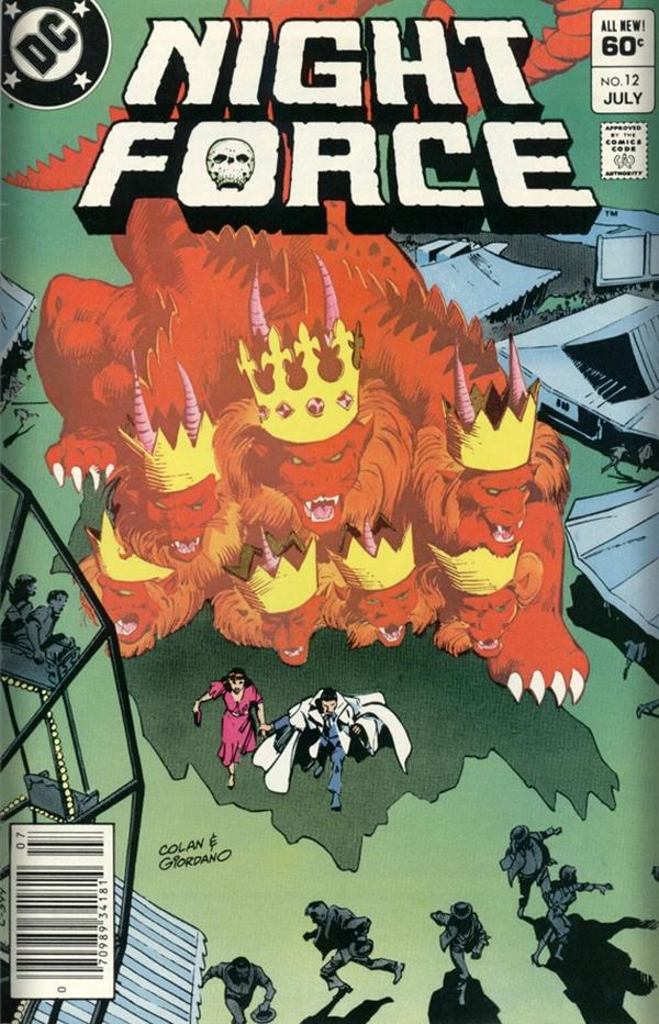 The Night Force #12 cover