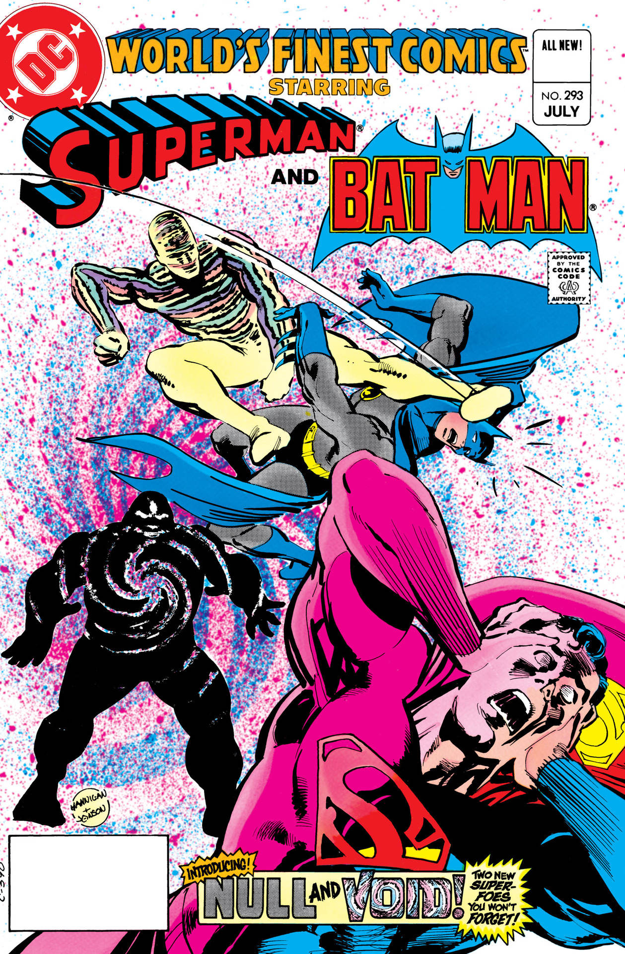 World's Finest Comics #293 cover