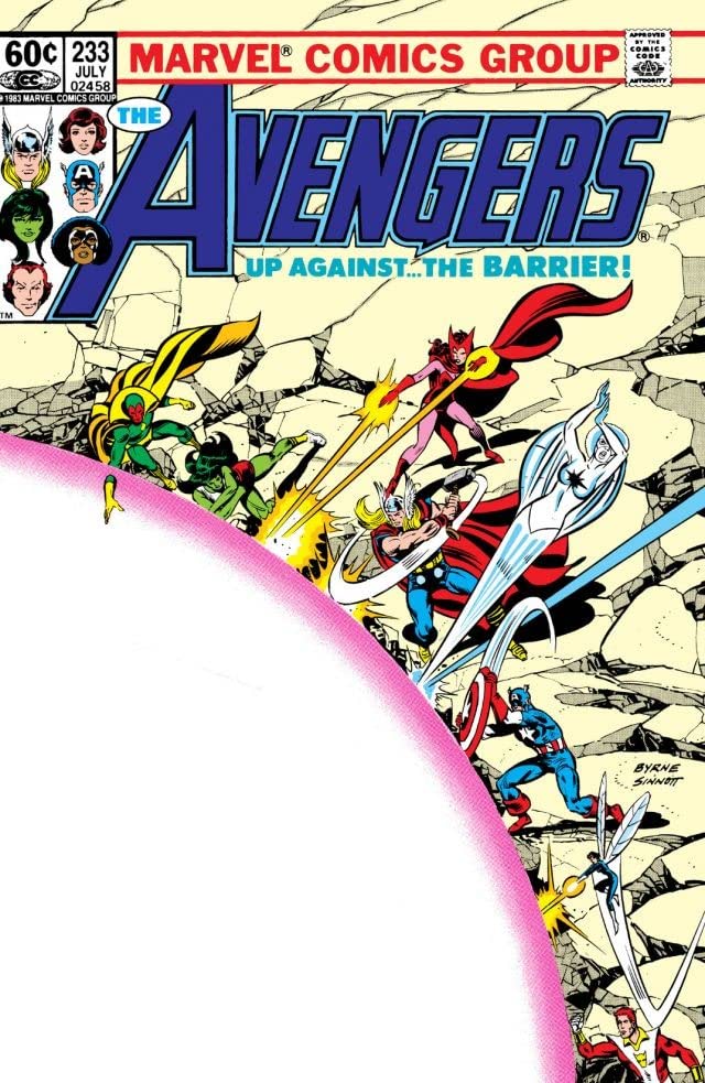 The Avengers #233 cover