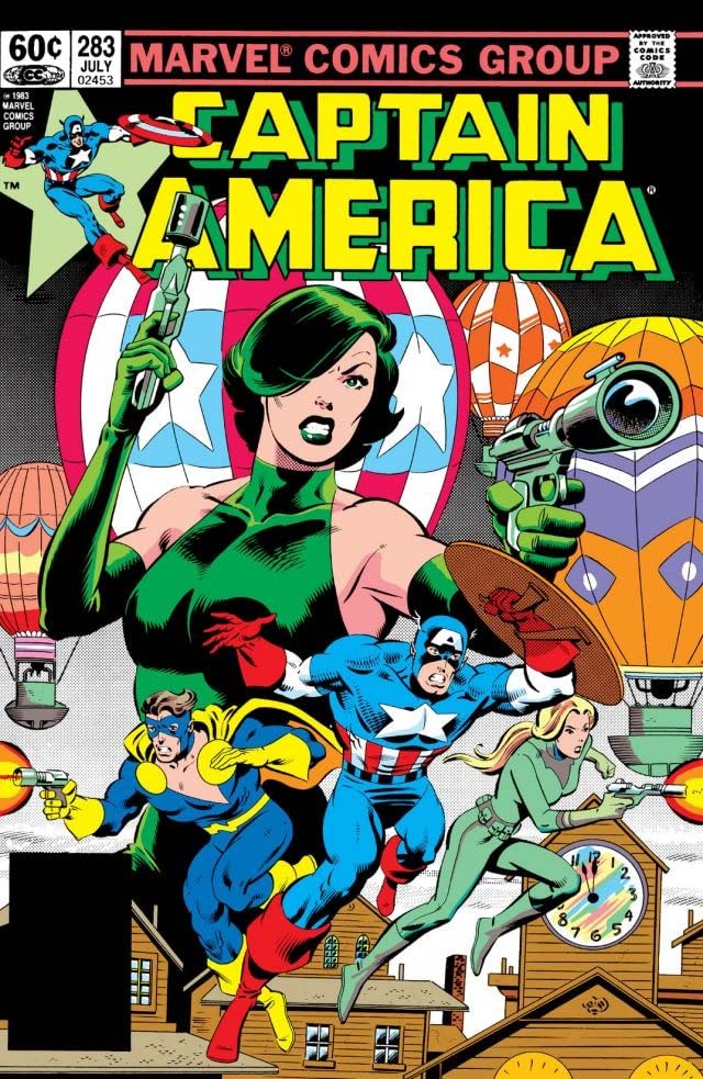 Captain America #283 cover
