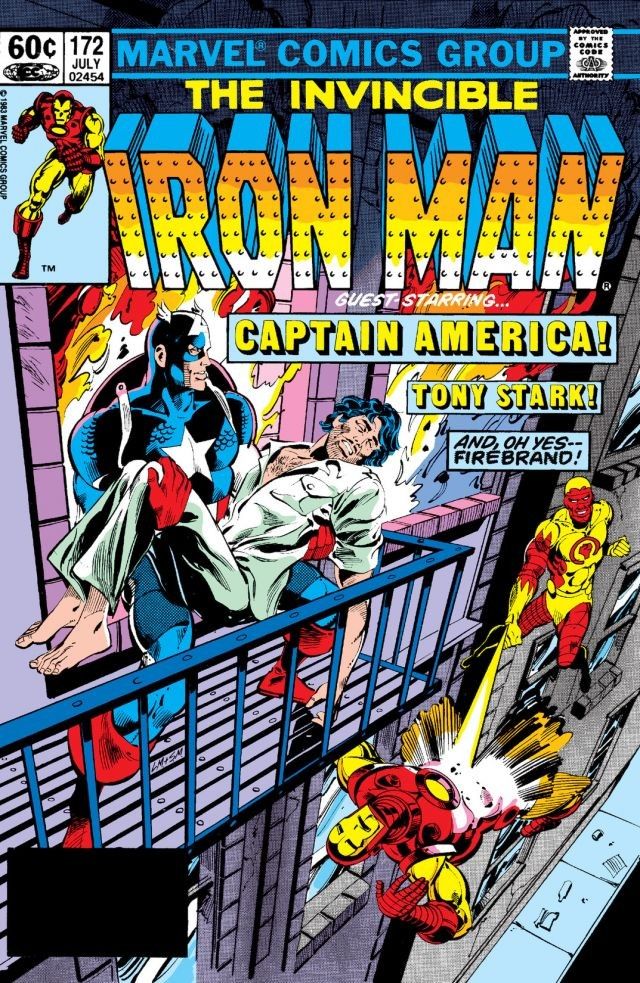 Iron Man #172 cover