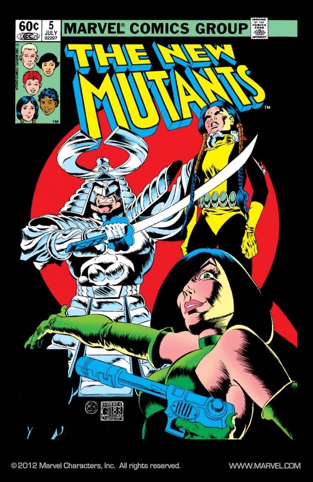 The New Mutants #5 cover