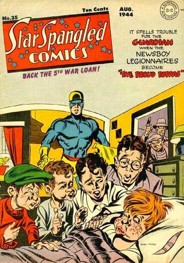 Star Spangled Comics #35 cover