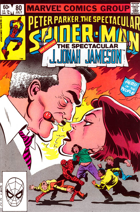 The Spectacular Spider-Man #80 cover