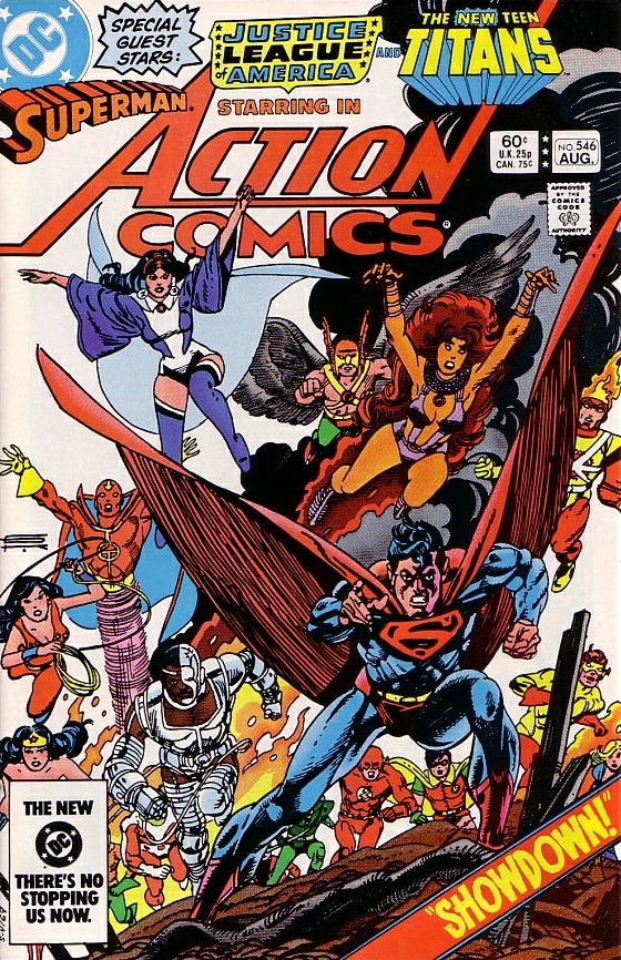 Action Comics #546 cover