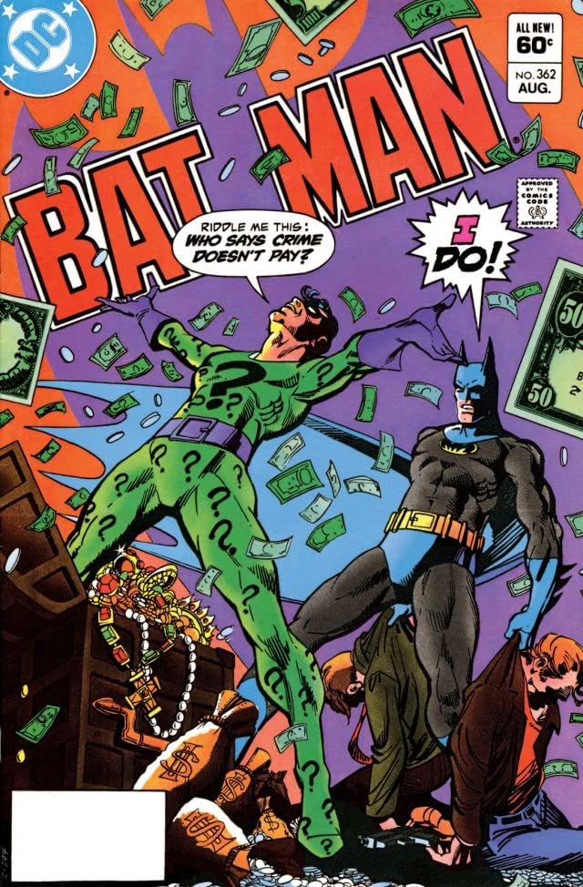 Batman #362 cover