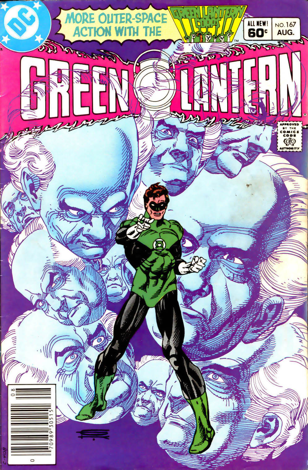 Green Lantern #167 cover