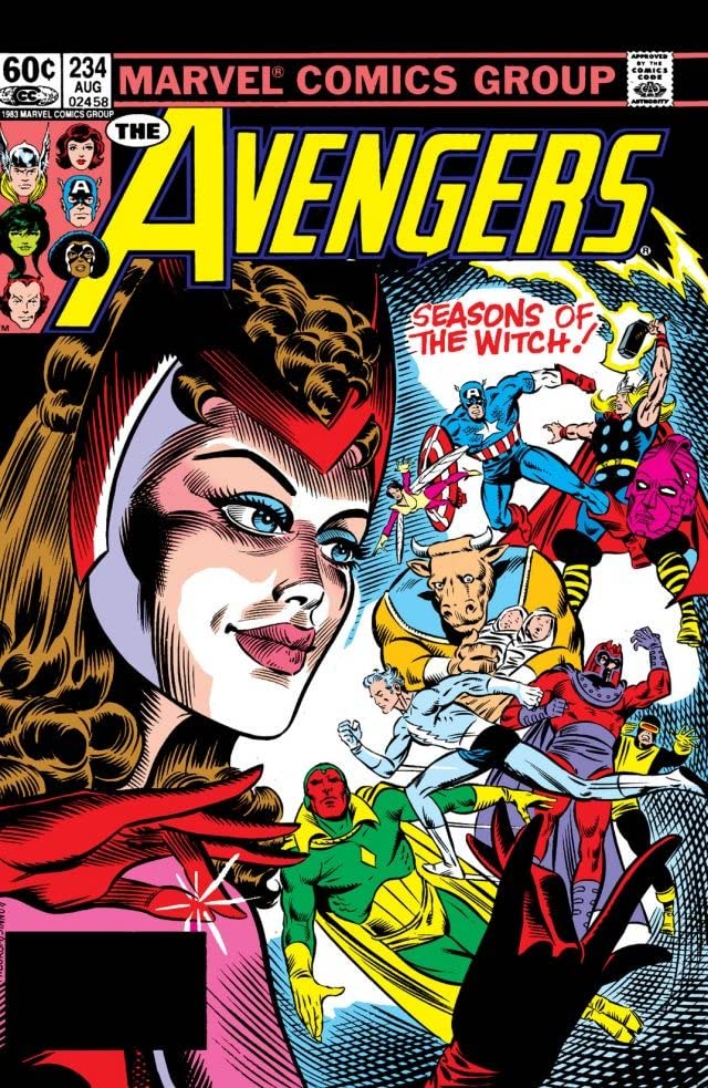 The Avengers #234 cover