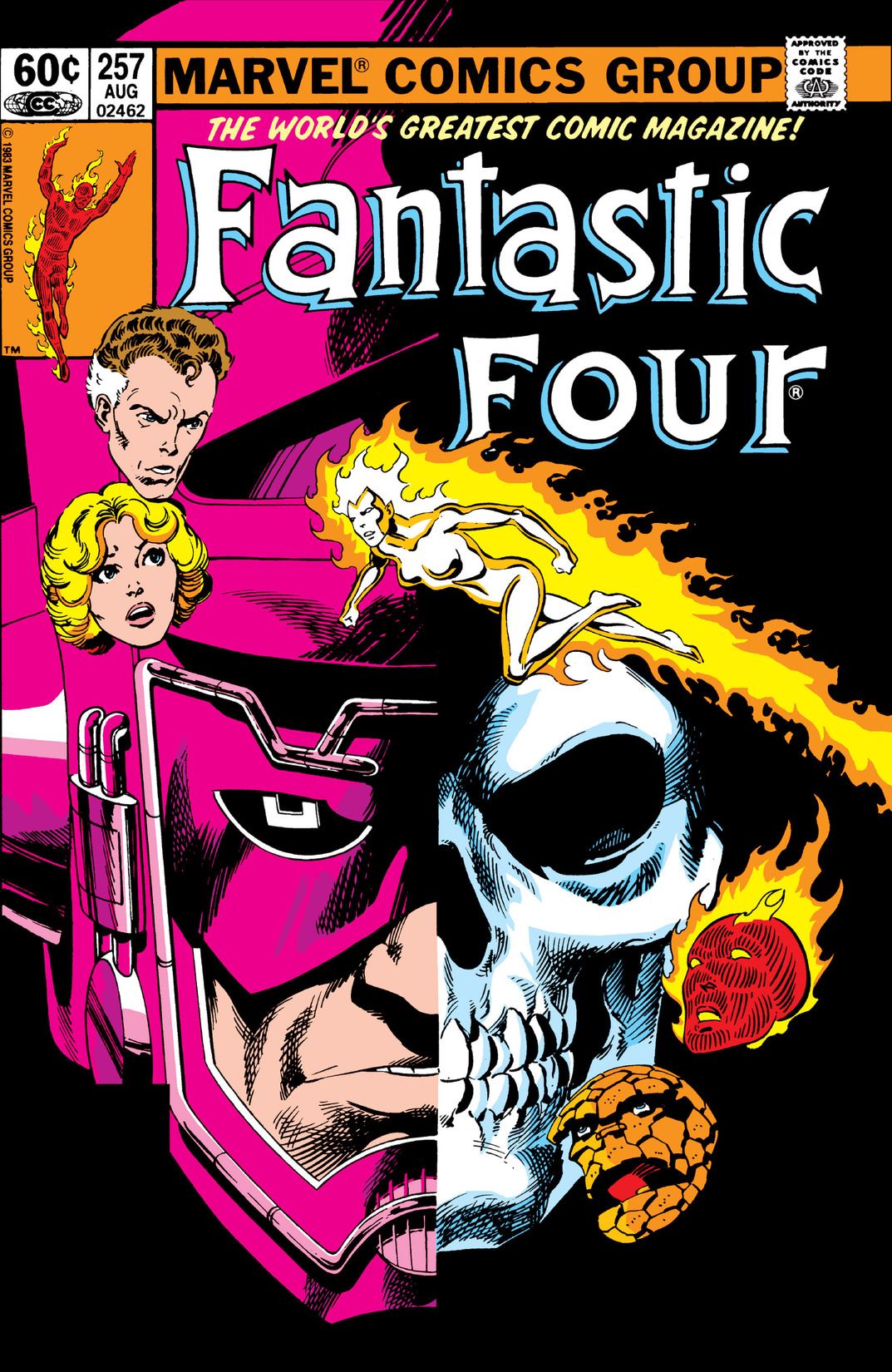 Fantastic Four #257 cover