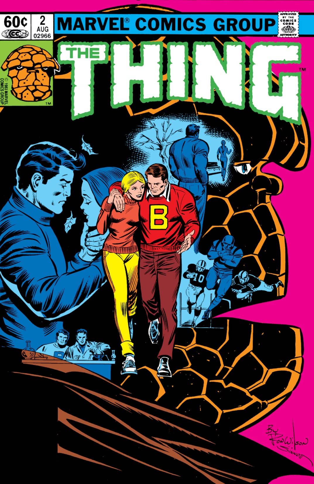 The Thing #2 cover