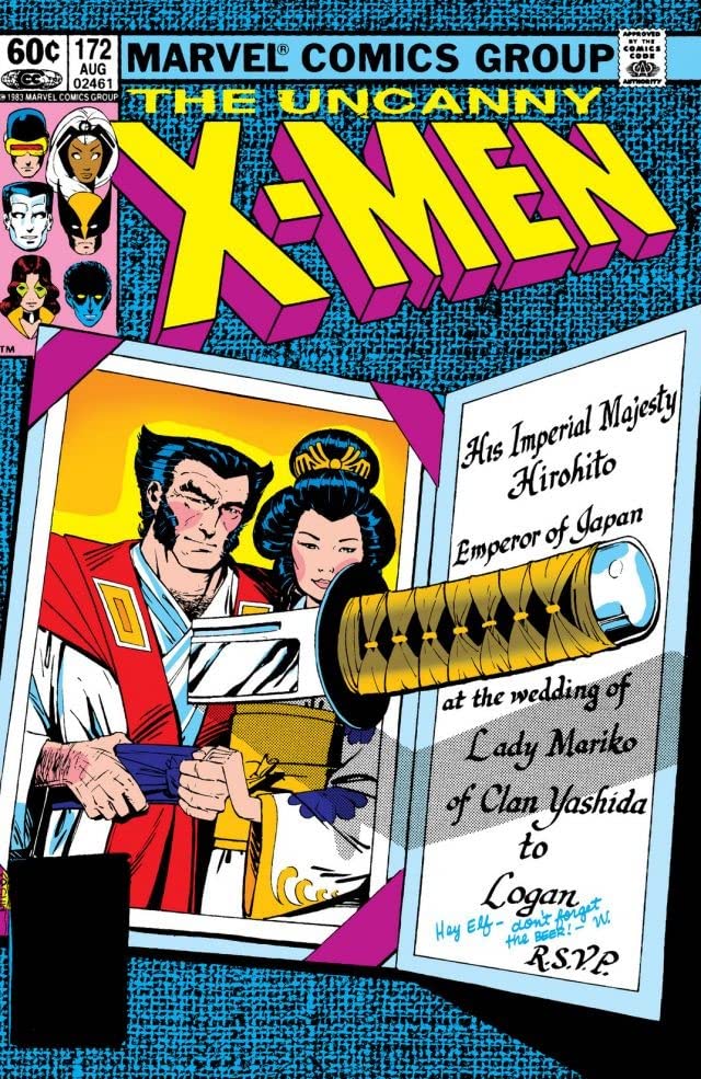 The Uncanny X-Men #172 cover