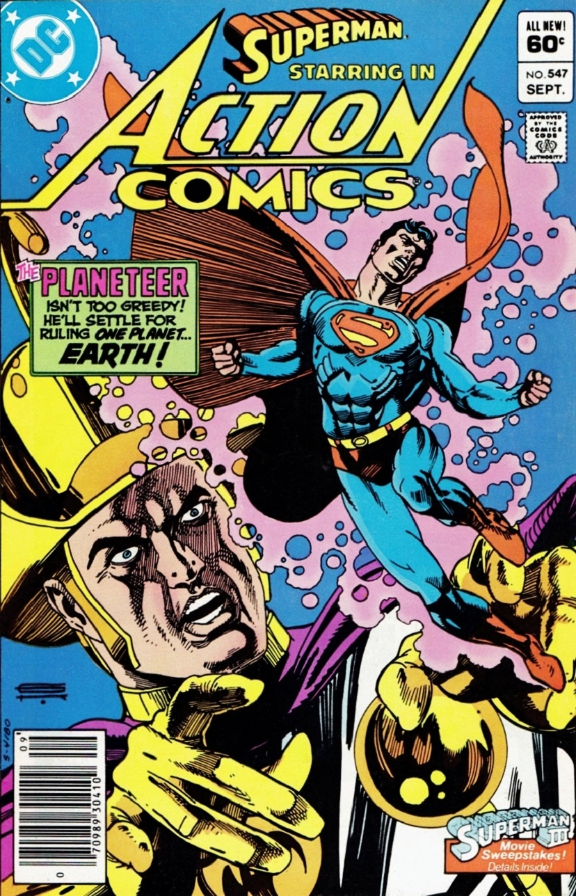Action Comics #547 cover
