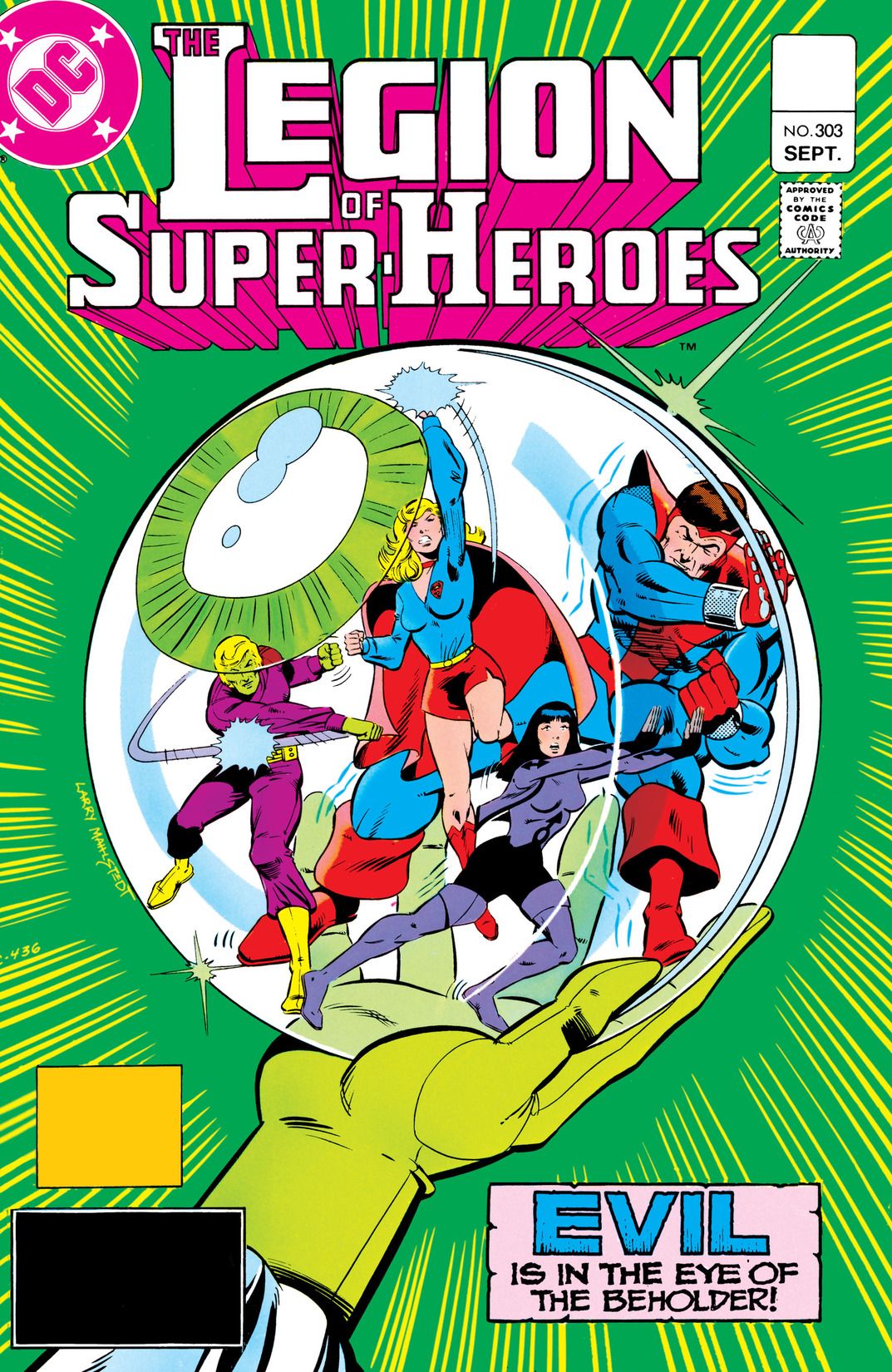 The Legion of Super-Heroes #303