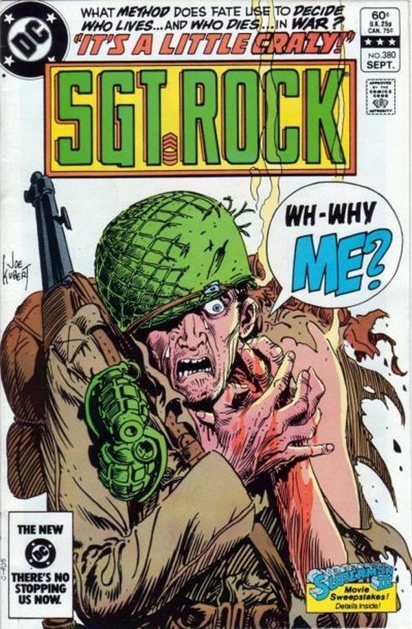 Sgt. Rock #380 cover