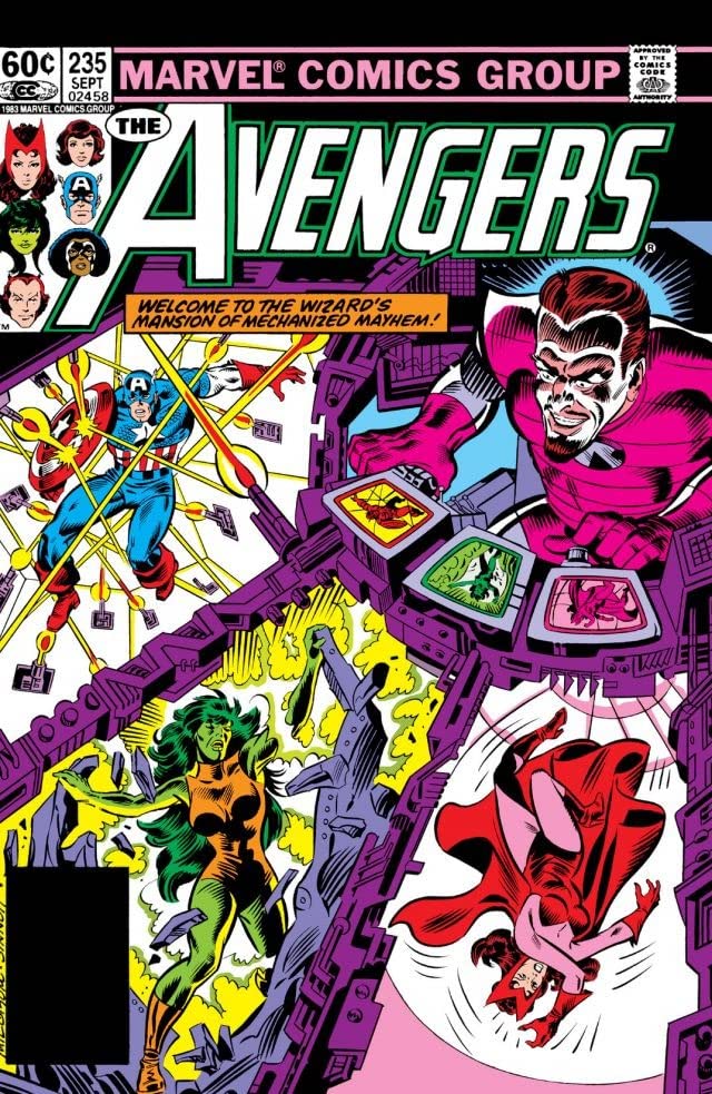 The Avengers #235 cover