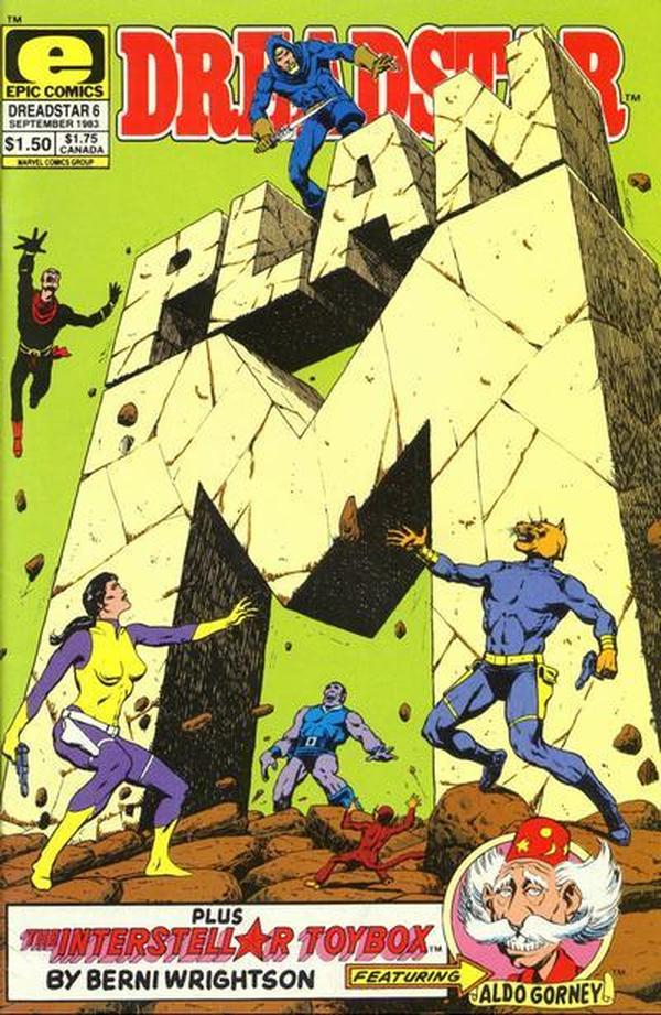 Dreadstar #6 cover