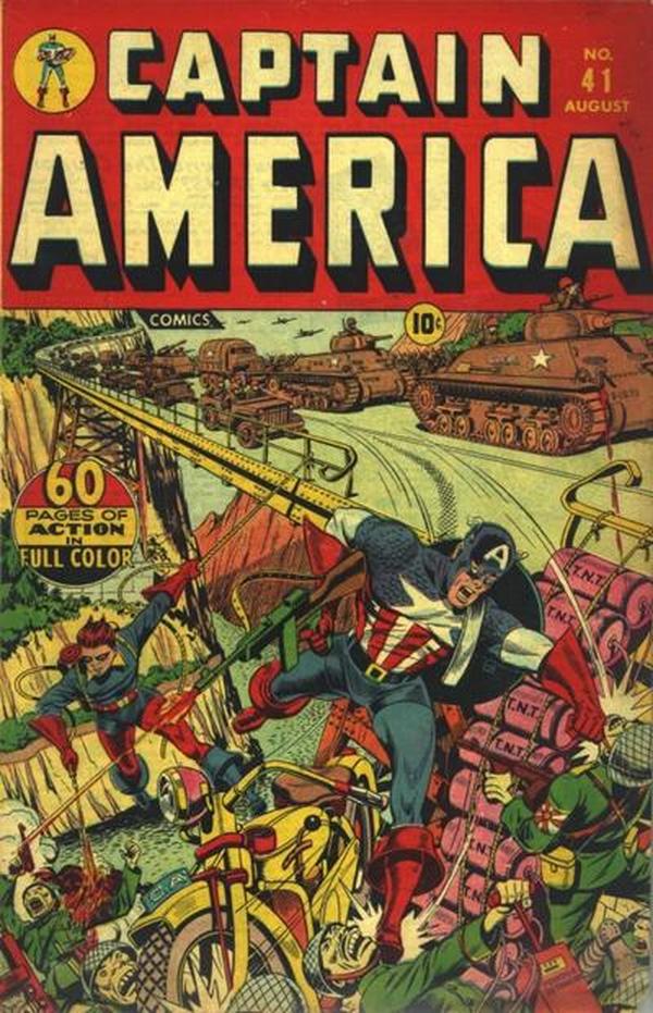 Captain America Comics #41 cover