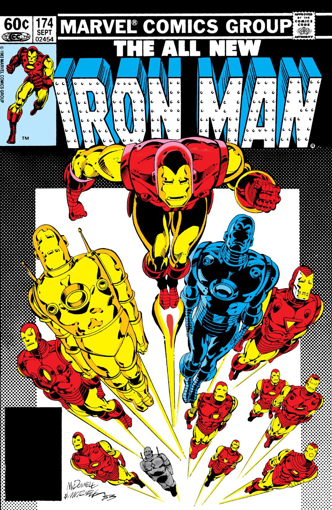 Iron Man #174 cover